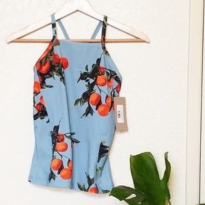 Albion "Clementine" Swim Top (Originally $80!)